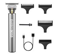 BarberBoss Rechargeable Beard & Hair Trimmer for Men - Precision Stubble & Facial Grooming, Cordless Design, Facial Trimmers, Beard Trimmer Men Rechargeable