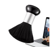 Barbers Brush Neck Duster - Professional Hair Sweep Brush with Soft Nylon Bristles | Salon Hairs Cutting Cleaning Tool for Removing Loose hairr Around Face Neck Beard After Shaving Styling Grooming