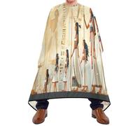 Barbers Cape Egyptian Queens Cutting Gowns Unisex Cape For Hair Cutting Waterproof Barber Gown For Barbershop Hairdressers Adults 140X168Cm
