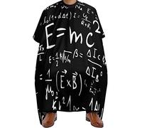 Barbers Cape Mathematical And Physics Formulas Art Salon Capes Apron Salon Cape For Hair Cutting Professional Barber Gown For Barbershop Adults Shampoo 140X168Cm