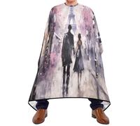 Barbers Cape Paris Eiffel Tower Cape For Hair Cutting Unisex Barber Gown Professional Salon Capes Apron For Hairdressers Barbershop Shampoo 140X168Cm
