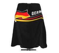 Barbers Cape Vintage Germany And German Flag Cape For Hair Cutting Unisex Salon Capes Apron Salon Cutting Gowns For Adults Hairdressers Coloring Styling 140X168Cm