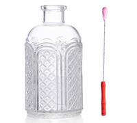 Barber's Handmade Singeing Stick | Turkish Traditional Ear Hair Removal Tool Set | 1x Clear Glass Jar & 1x Singeing Stick