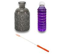 Barber's Handmade Singeing Stick | Turkish Traditional Ear Hair Removal Tool Set | 1x Glass Jar & 1x Methylated Spirits 250ml & 1x Singeing Stick