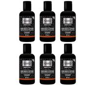 Barber's Style Beard Wash & Softener, 2-in-1 Formula, Tea Tree-Wildmint Scent, 177 ml, Pack of 6