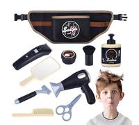 Barbershop Playset | Hair Salon Toys for | Fashion Fashion Makeup and Haircut Barber Toy, Game Up Fun for Birthday Party