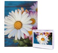 Barberton Daisy Puzzle for Adults 500 Pieces Personalized Jigsaw Puzzles from Photos, Challenging Puzzle Perfect for Game Nights, Wooden Puzzles Gift for Holiday Birthday