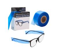 BARBERTOP 1PCS Disposable Eyeglass Sleeves For Glasses - Covers For Eye Glasses Against Hair Color, Hair Dye, Glass Arm Covers, Fits All Size Eyeglasses, 200 Per Pack