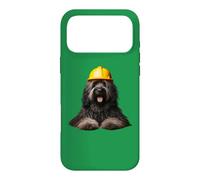 Barbet Dog Yellow Hard Hat Helmet Worker Civil Engineer Crew Case for iPhone 17 Pro Max