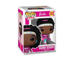 Barbi e Rewind: P o p Retro Toys Vinyl Figurine Bundle with 1 Compatible Graph
