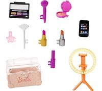 Barbie 12 Piece Doll and House Accessory Set with Make-Up and Phone