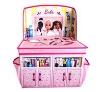 Barbie 2 in 1 Foldable Role Play Vanity Storage