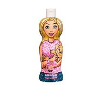 Barbie 2-in-1 Shower Gel & Shampoo for Kids & Adults - Vegan, 90% Natural Ingredients, Pleasant Scent, Paraben Free, Hydrating & Gentle Hair & Body Wash for children Ages 3+, 400ml