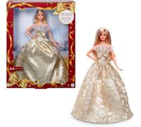 Barbie 2025 Gold Holiday Christmas Fashion Doll JBH95 BRAND NEW