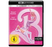 Barbie (4K UHD Blu-ray) Robbie Margot Gosling Ryan Ferrera America Rae Issa Will