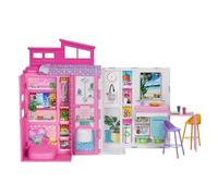 Barbie 65 Earth-Friendly 2-Story Pink House (Doll Sold Separately) for Barbie