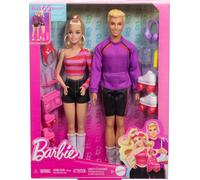 Barbie 65th Anniversary Barbie & Ken Roller Skating Fashionista Fashion Dolls