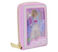 LOUNGEFLY Barbie Doll Box Triple Lenticular Zip Around Wallet - Mattel