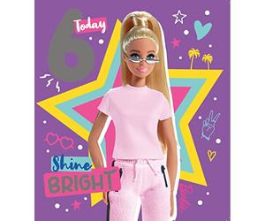 Barbie 6th Birthday Card