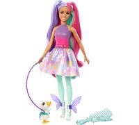 Barbie A Touch of Magic Fashion Doll & Accessories Set The Glyph with Fantasy Outfit Pet Leash & Styling Pieces
