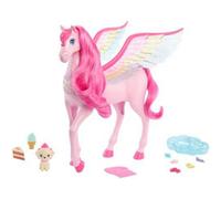 Barbie A Touch of Magic Pink Pegasus with Puppy, Winged Horse Toys with Lights and Sounds