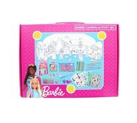 Barbie Activity & Art Set for Girls | Craft Set, Colouring & Stationery Set | Barbie Gifts | Includes Stickers, Felt Pens, Crayons, Notepad & More