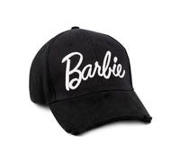 Barbie Adjustable Curved Peak Cap (Womens Black)