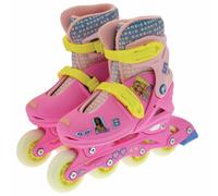 Barbie Kids Inline Skates - Size: 18 x 19 x 24cm - Pink - Wilko