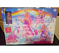 Barbie Advent Calendar with Fashion Doll & 24 Surprise Toy