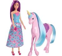 Mattel Barbie Doll – Barbie and Her Unicorn – Pink