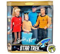 Barbie and Ken Dolls Gift Set Star Trek 30th Anniversary 1996 Mattel 15006