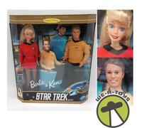 Barbie and Ken Star Trek 30th Anniversary Dolls Gift Set 1996 Mattel 15006