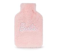 Barbie Womens Hot Water Bottle | Ladies & Girls Furry Heat Pad in Pink | Insulated Plush Loungewear Accessory for Self Care | Doll Movie Toy Merchandise Apparel Gift for Adults and Children