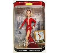 Barbie as Marilyn Monroe in Gentlemen Prefer Blondes Doll 1997 Mattel 17452 NEW