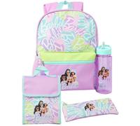 Barbie Backpack Set (Pack Of 4) Purple (One Size)