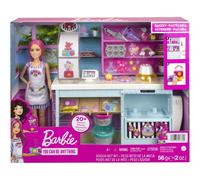 Barbie Bakery Playset with 20+ Pieces inc Kitchen and Cooking Utensils