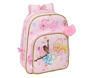 BARBIE BALLET - Animated Children's School Backpack, Children's Backpack, Adaptable to Trolley, Ideal for School Children, Comfortable and Versatile, Quality and Resistance, 26 x 11 x 34 cm