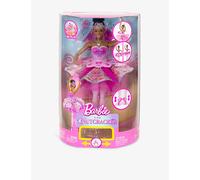Barbie in the Nutcracker Dolls with Surprise Tutu Transformation Feature, Ombre Tutu, Heart Locket Necklace Accessory & Wand , JLW54