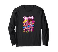 Barbie - Barbie & Teresa Skating- Palm Trees Long Sleeve T-Shirt