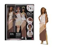 Barbie Basics You Create Neutral Kit 001 with Customizable Fashion Doll, Universal-fit Clothing & Accessories, Posable Body & Swappable Doll Head, J
