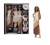 Barbie Basics You Create Neutral Kit 001 with Customizable Fashion Doll, Universal-fit Clothing & Accessories, Posable Body & Swappable Doll Head , JJX35