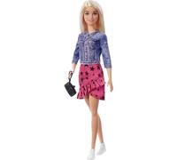 Barbie: Big City, Big Dreams Barbie “Malibu” Roberts Doll (Blonde, 11.5-in) Wearing Jacket, Skirt & Accessories, Gift for 3 to 7 Year Olds