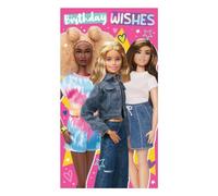 Barbie Birthday Wishes Birthday Card for a Girl, Officially Licenced Barbie