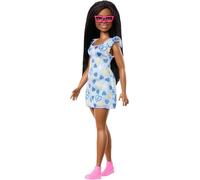 Barbie Fashionistas Doll #229, Doll with Down Syndrome Wearing Heart-Print Dress