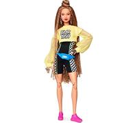 Barbie Doll BMR1959 With Braided Hair Yellow Top and Pink Shoes