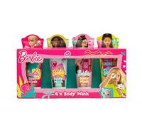 Barbie Body Wash Gift Set - 4 x 75ml - Body Wash/Shower Gel/Bath