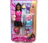 Barbie Brooklyn Doll With Clothes Hanger And Puppy Original Mattel HNK96