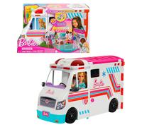 Barbie Toys, Transforming Ambulance and Clinic Playset, 20+ Accessories, Care Clinic