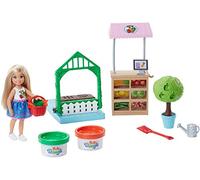 Barbie Careers Chelsea Veggie Garden playset, with playdough and accessories FRH75