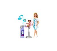 Barbie Careers Dentist Doll & Playset with Accessories, HKT69